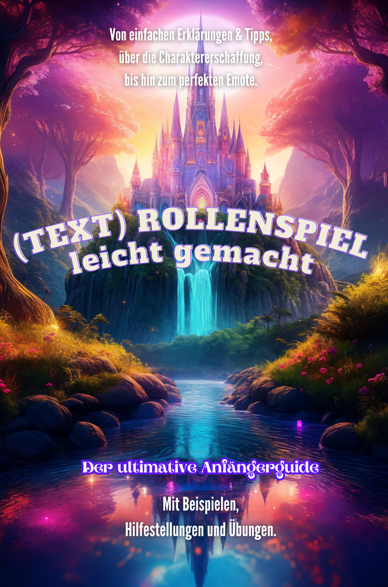 Buchmockup zu (Text-)Rollenspiele leicht gemacht