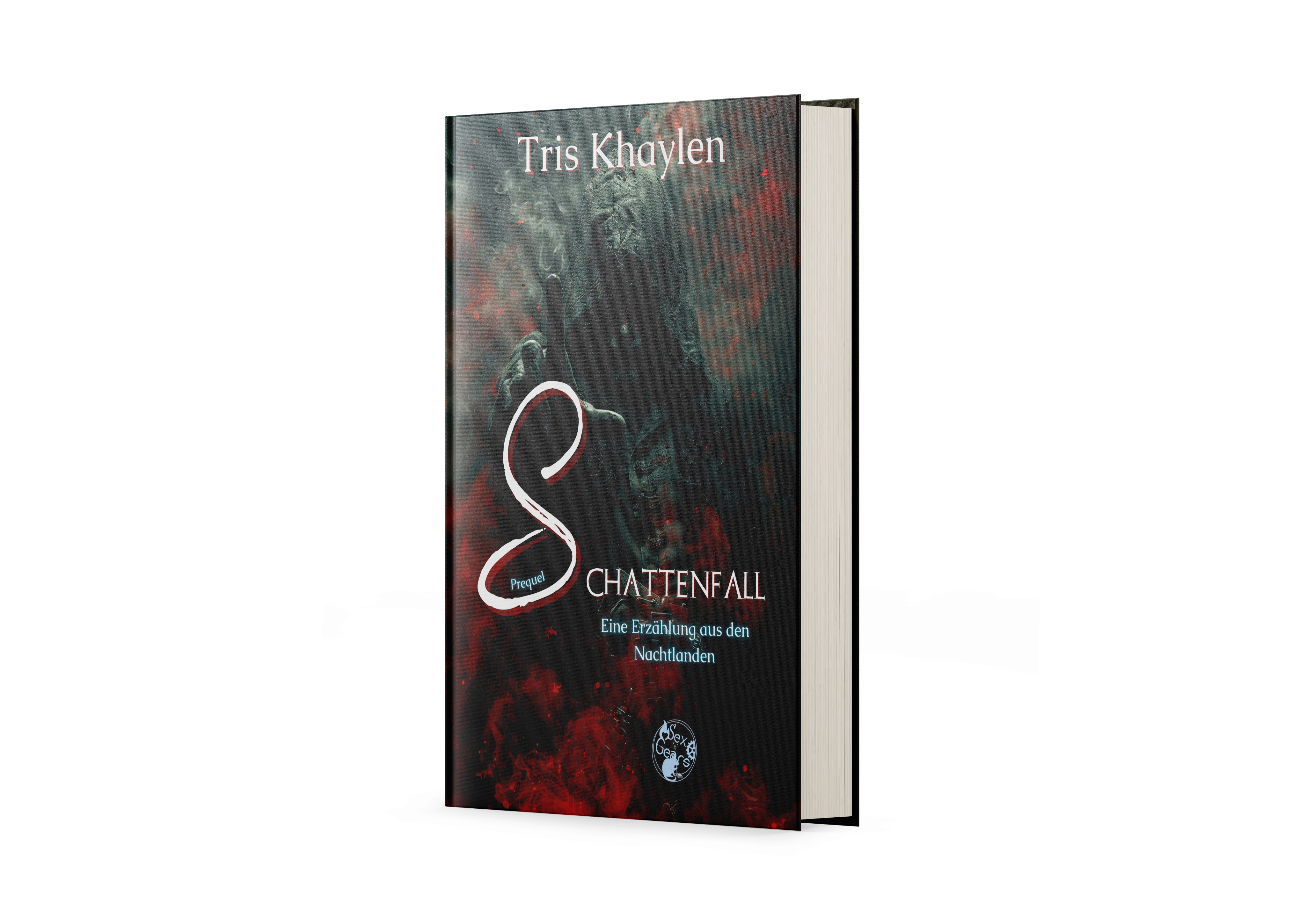 Buchmockup von Schattenfall